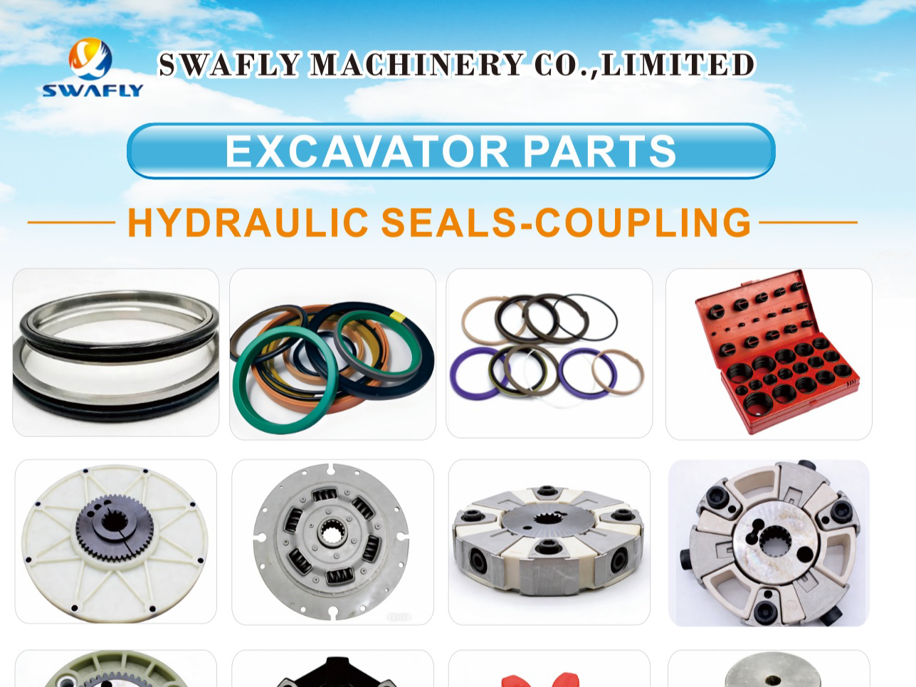Квалитетни пломби и делови за багери, натоварувачи и дозери