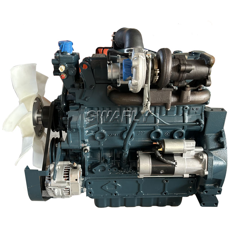 Kubota V3800DI-T-E3B-CFL-1 мотор ASSY 1J412-19000